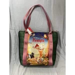 NEW Walt Disney Parks Harveys Bambi Movie Poster Tote Bag w/ Shoulder Strap